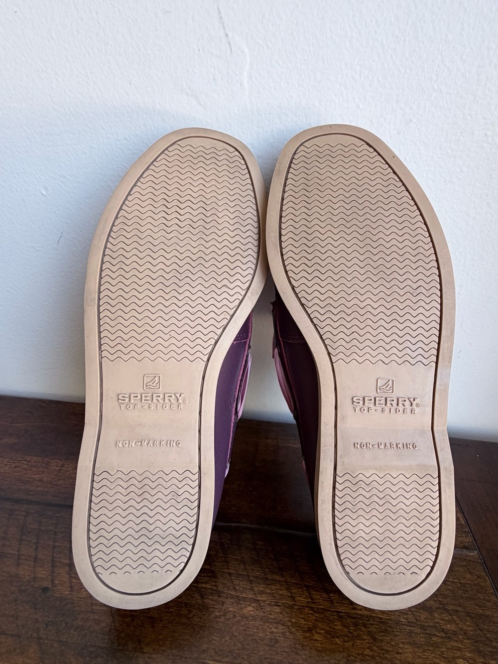 Sperry Kids Authentic Original Boat Shoes Fig Burgundy Pink Ribbon Youth 5M - Picture 11 of 11